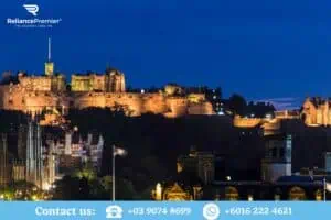 Edinburgh Castle view