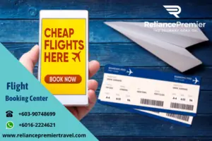 Reliance flight booking service 22