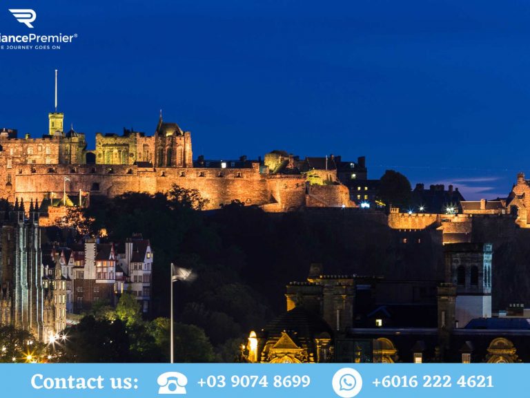 Edinburgh Castle view